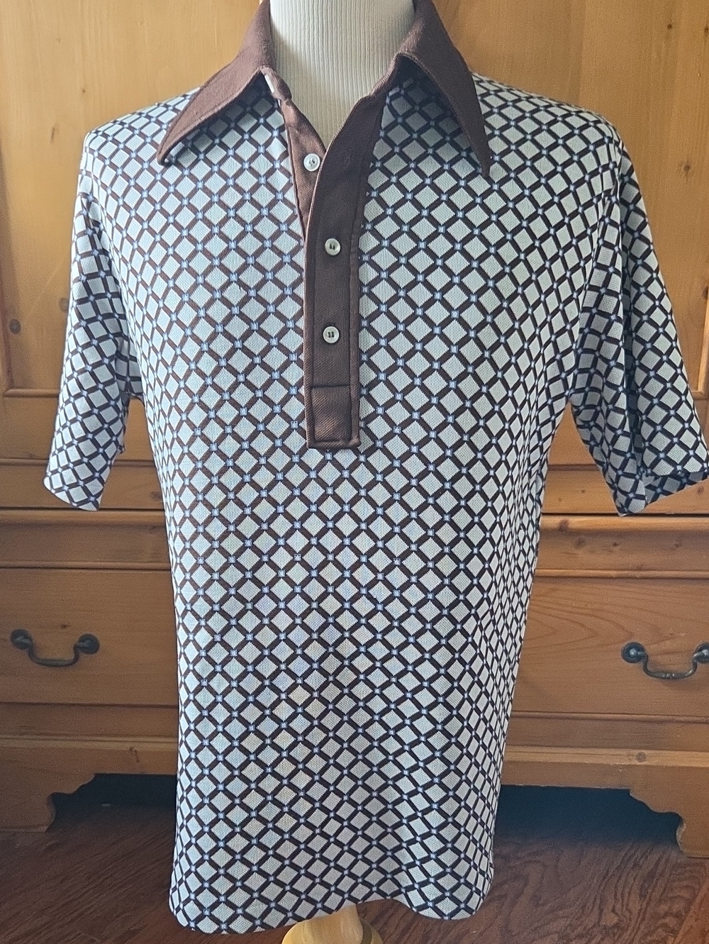 Vintage Robert Bruce Collared Shirt Size XL